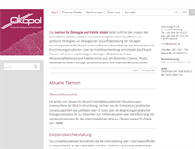 Tablet Screenshot of oekopol.de